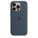 Чохол Apple iPhone 15 Pro Silicone Case with MagSafe - Storm Blue (MT1D3)