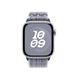 Ремінець Apple Nike Sport Loop Watch 42mm Grey/Blue (MXTX3)