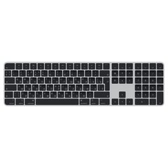 Клавіатура Magic Keyboard with Touch ID and Numeric Keypad for Mac models with Apple silicon - RU - Black Keys (MMMR3), Черный