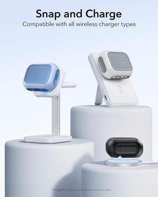 Чохол ESR Orbit Hybrid Case (HaloLock) with MagSafe для AirPods Pro 3 - Powder Blue