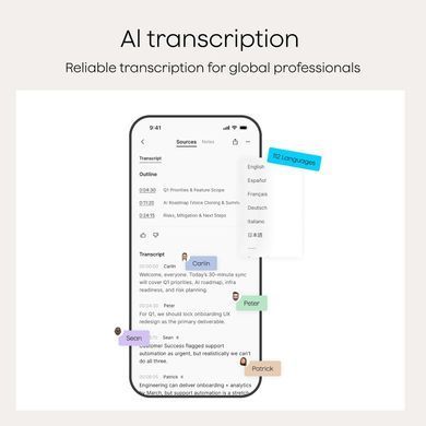 Цифровой диктофон PLAUD Note Pro - Silver (PN0300-SI)