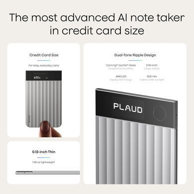 Цифровой диктофон PLAUD Note Pro - Silver (PN0300-SI)