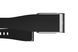 Ремінець Whoop LeatherLuxe Tapered Band | Black with Titanium S/M для Whoop 5.0 One/Peak/MG Life