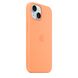 Чохол Apple iPhone 15 Silicone Case with MagSafe - Orange Sorbet (MT0W3)