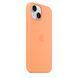 Чехол Apple iPhone 15 Silicone Case with MagSafe - Orange&nbsp;Sorbet (MT0W3)