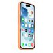 Чохол Apple iPhone 15 Silicone Case with MagSafe - Orange Sorbet (MT0W3)