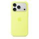 Чохол Apple iPhone 17 Pro Silicone Case with MagSafe &ndash; Neon Yellow (MGFF4)