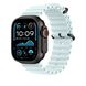 Ремешок Apple 49mm Ice Blue Ocean Band - Black Titanium Finish (MYP83)