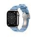 Ремінець Apple Watch Herm&egrave;s - 42mm Bleu Pastel Kilim Single Tour (MGGX4)