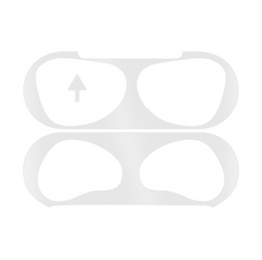 Срібляста пилозахисна наклейка для AirPods 3
