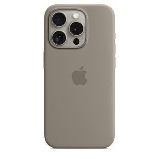 Чехол Apple iPhone 15 Pro Silicone Case with MagSafe - Clay (MT1E3)