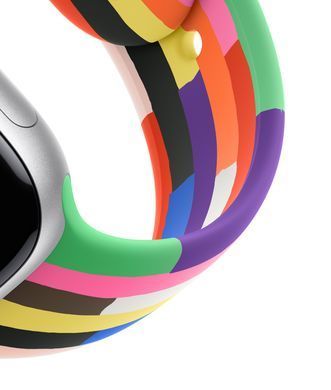 Ремінець Apple 46mm Pride Edition Sport Band - S/M (MDWF4)