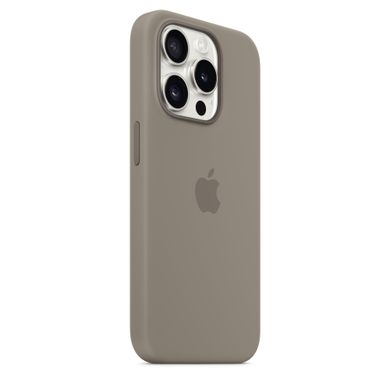 Чехол Apple iPhone 15 Pro Silicone Case with MagSafe - Clay (MT1E3)