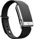Ремешок Whoop LeatherLuxe Tapered Band | Black with Titanium L/XL для Whoop 5.0 One/Peak/MG Life