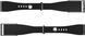 Ремешок Whoop LeatherLuxe Tapered Band | Black with Titanium L/XL для Whoop 5.0 One/Peak/MG Life