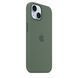 Чохол Apple iPhone 15 Silicone Case with MagSafe - Cypress (MT0X3)