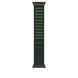 Ремінець Apple 49mm Dark Green Alpine&nbsp;Loop -&nbsp;Medium - Black Titanium Finish (MYPR3)