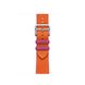 Ремінець Apple Watch Hermès - 41mm Orange/Rose Mexico Twill Jump Single Tour (MTHG3)