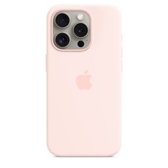 Чехол Apple iPhone 15 Pro Silicone Case with MagSafe - Light Pink (MT1F3)