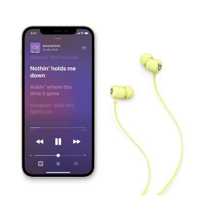 Наушники Beats Flex &ndash; All-Day Wireless Earphones - Yuzu Yellow (MYMD2)