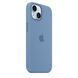 Чехол Apple iPhone 15 Silicone Case with MagSafe - Winter&nbsp;Blue&nbsp;(MT0Y3)