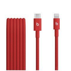 Кабель Beats USB-C to Lightning Woven Cable (1.5 m) – Rapid Red (MFEH4)