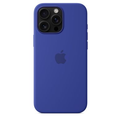 Чехол Apple iPhone 16 Pro Max Silicone Case with MagSafe - Ultramarine (MYYY3)