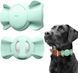Чехол силиконовый для AirTag на ошейник Elago Pet Ribbon Case - Mint