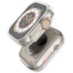 Чехол силиконовый для Apple Watch Ultra 49mm - Прозрачный