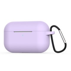 Фиолетовый силиконовый чехол Pro с карабином, Фиолетовый