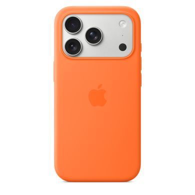 Чохол Apple iPhone 17 Pro Silicone Case with MagSafe &ndash; Orange (MGFE4)