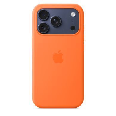 Чохол Apple iPhone 17 Pro Silicone Case with MagSafe &ndash; Orange (MGFE4)