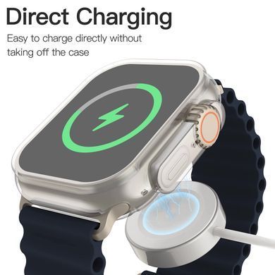 Чохол силіконовий для Apple Watch Ultra 49mm - Прозорий