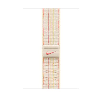 Ремешок Apple Nike Sport Loop Watch 46mm Starlight/Pink (MYJE3)