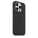Чохол Apple iPhone 15 Pro Silicone Case with MagSafe - Black (MT1A3)