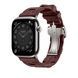 Ремінець Apple Watch Herm&egrave;s - 46mm Bordeaux Kilim Single Tour (MGH14)