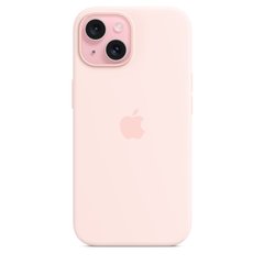 Чехол Apple iPhone 15 Silicone Case with MagSafe - Light Pink (MT0U3)