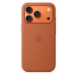 Чехол Apple iPhone 17 Pro Silicone Case with MagSafe &ndash; Terra Cotta (MGFJ4)