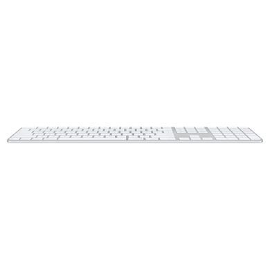 Клавиатура Apple Magic Keyboard with Touch ID and Numeric Keypad for Mac models with Apple silicon (USB&ndash;C) - Russian - White Keys (MXK73RS/A)