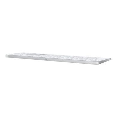 Клавиатура Apple Magic Keyboard with Touch ID and Numeric Keypad for Mac models with Apple silicon (USB&ndash;C) - Russian - White Keys (MXK73RS/A)