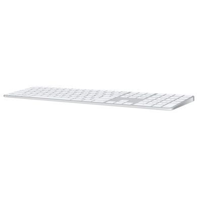 Клавиатура Apple Magic Keyboard with Touch ID and Numeric Keypad for Mac models with Apple silicon (USB&ndash;C) - Russian - White Keys (MXK73RS/A)
