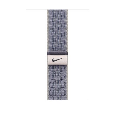 Ремінець Apple Nike Sport Loop Watch 46mm Grey/Blue (MXU13)