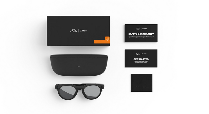 Умные очки Oakley | Meta HSTN - Black Frame / Prizm Black Polarized Lenses (OW8002‑0351)