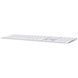 Клавиатура Apple Magic Keyboard with Touch ID and Numeric Keypad for Mac models with Apple silicon (USB&ndash;C) - Russian - White Keys (MXK73RS/A)