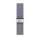 Ремешок Apple Nike Sport Loop Watch 46mm Grey/Blue (MXU13)