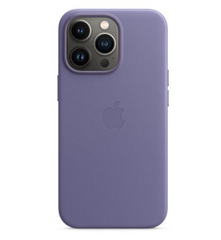 Чохол Apple iPhone 13 Pro Leather Case with MagSafe - Wisteria (MM1F3)