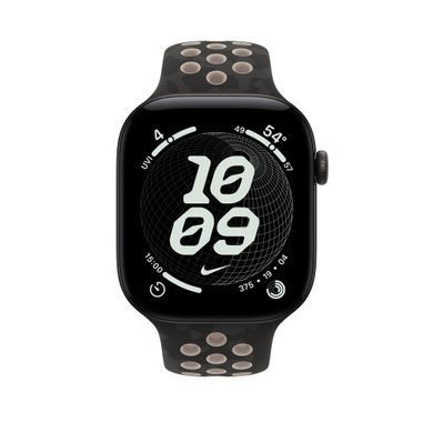 Ремешок Apple 46mm After Dark Black Nike Sport Band - S/M (MKTN4)