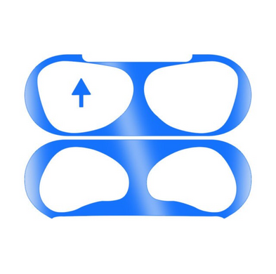 Синя пилозахисна наклейка для AirPods 3