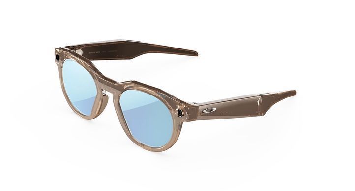 Розумні окуляри Oakley | Meta HSTN - Brown Smoke Frame / Prizm Deep Water Polarized Lenses (OW8002-0651)