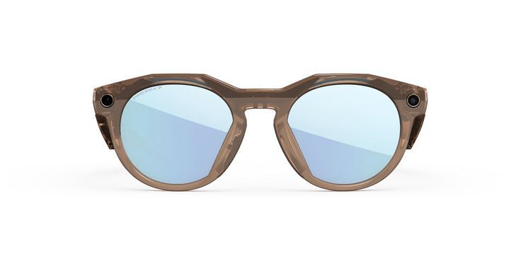 Розумні окуляри Oakley | Meta HSTN - Brown Smoke Frame / Prizm Deep Water Polarized Lenses (OW8002-0651)